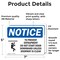 Signmission Safety Culture Sign, 7 in Width, Vinyl Decal, Rectangle OS-2PACK-NS-D-57-L-18686 - alternate 4